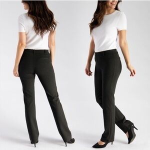 Betabrand Straight-Leg Classic Dress Pant Yoga Pant